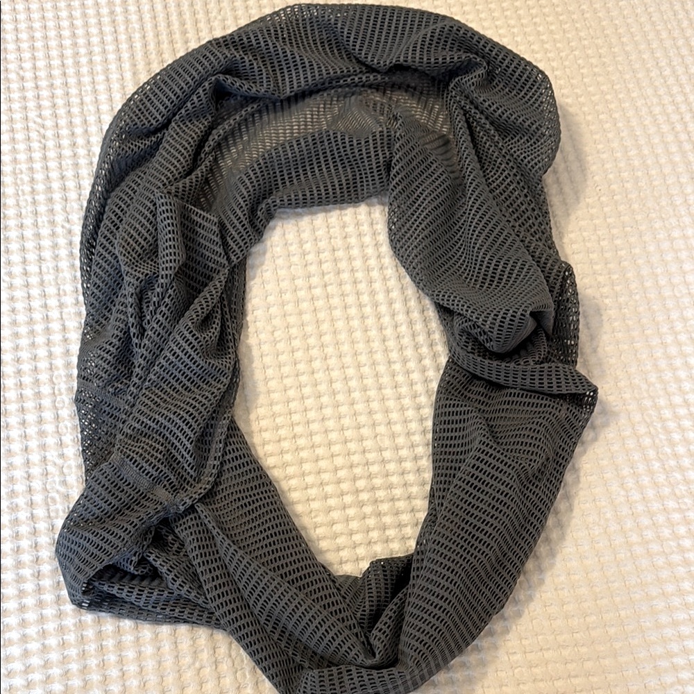 Chic Dark Gray Infinity Scarf